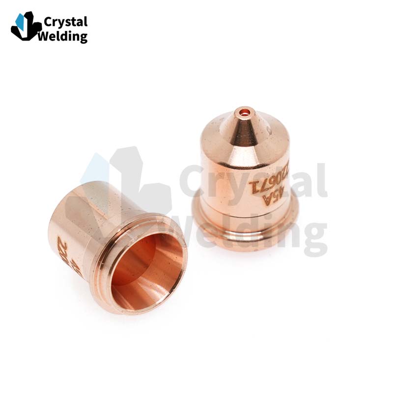 5-Piece Plasma Cutting Nozzle & Electrode Set - Compatible With Powermax45 Torch Consumables (220671 & 220669)