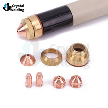 Load image into Gallery viewer, Plasma Torch Electrode Hc-1303 Electrode 331013 Nozzle Plasma Nozzle 332013 Protective Cap 333013 Plasma Torch Accessories Hc-1303 Plasma Parts Plasma Cutting Electrode 331013 Plasma Nozzle Plasma Protective Cap