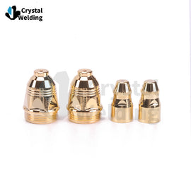 P-80 Gas Plasma Cutting Electrode Nozzle P80 Copper Surface gilding Cutter Accessories Parts Plasma cutting spare parts