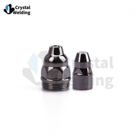 Plasma P80 Cutting Nozzle Contact Type Torch Accessories with Electrode Nozzle Conductor Sleeve Protective Cover for Welding