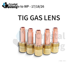 TIG Welding Torch Medium Gas Lens Collets Body 45V26 2.4mm 45V27 3.2mm 45V28 4.0mm For WP17 WP18 WP26 Welding Torch Accessories