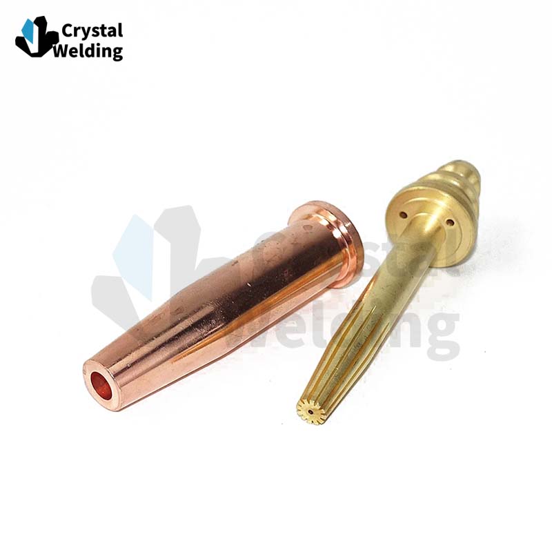 Gas Cutting Nozzles, G1-A/G1-P Tips Optional, for Oxygen Acetylene/Propane Torches, Gas Cutting Machine Accessories