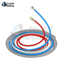Load image into Gallery viewer, MIG Euro Steel Wire Liner Red Blue Copper Liners 1.0mm 1.2mm for Binzel Style MIG/Mag/CO2 Welding Gas Torch 24kd 36kd