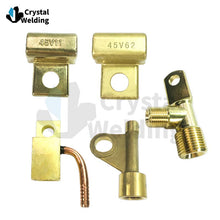 Load image into Gallery viewer, Premium Miller Welding Torch Conversion Connectors - 45V11 Plate, 45V62, 105z57 &amp; 45V211 Plug for Seamless Integration