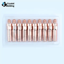 Copper MIG WELDING CONTACT TIP M6 45mm 45mm 0.8/1.0/1.21.4/1.6mm for 200A 350A 500A Torch