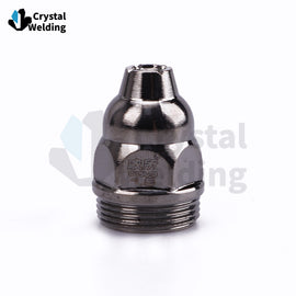Contactable Black P80 Copper Nozzle Industrial Plasma Cutting Consumables for Welding and Cutting Torch Applications