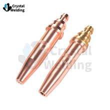 Load image into Gallery viewer, ANME-G02 Acetylene &amp; PNME-G03 Propane Cutting Nozzle, Full Copper Tips (1/32, 3/64, 1/16, 1/8)