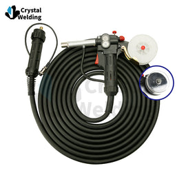 NBC200A European interface MIG spool gun welding gun push-pull aluminum welding gun