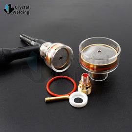 CHAMPAGNE CLEAR Nozzle 54NQCN KITS WP9/20 WP17/18/26 4GL332 Gas lens collet body