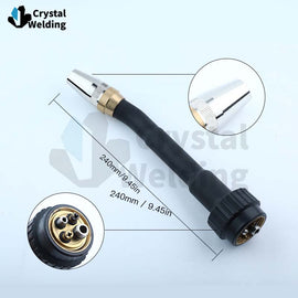 Welding Accessories Set, Nozzle, Swirl Ring, Contact Tip, Contact Tip Holder, Suitable for Fronius Robot RA280 Welding Gun