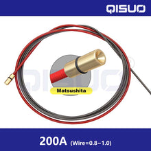 Load image into Gallery viewer, MIG Euro Steel Wire Liner Red Blue Copper Liners 1.0mm 1.2mm for Binzel Style MIG/Mag/CO2 Welding Gas Torch 24kd 36kd