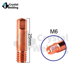 15AK Contact Tips Nozzle Holder One Neck MIG Torch Gun Euro Style MIG Mag Welding Torch Consumables 0.9mm 1.0mm Tip