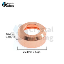 Load image into Gallery viewer, 5PCS 220955 Plasma Cutter Deflector Perfect Fit for PMX 45XP/65/85/105 Welding Torches Cutting Torch Consumable