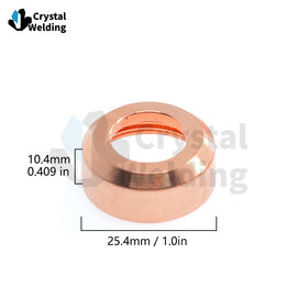 5PCS 220955 Plasma Cutter Deflector Perfect Fit for PMX 45XP/65/85/105 Welding Torches Cutting Torch Consumable