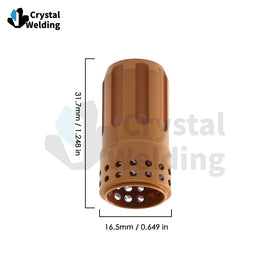 5PCS Plasma Cutting Swirl Ring 220857 Plasma Consumables