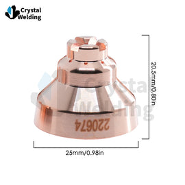 5PCS non-original Plasma Cutting Shield 220674 for Powermax45 Torch Consumables