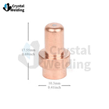 Load image into Gallery viewer, Plasma Cutting Torch CB50 Parts Consumables electrode PR0016 nozzle Tip PD0088 for Trafimet CB-50 Torch