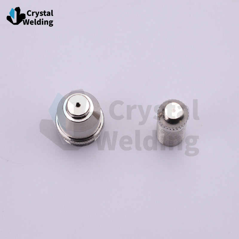 SG130 Nozzle & Electrode Silver Brass Plasma Cutting Replacement Consumable