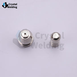 SG130 Nozzle & Electrode Silver Brass Plasma Cutting Replacement Consumable