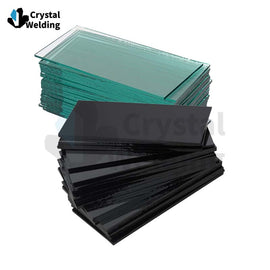 Welding Mask with Black/Dark Green Lenses & White Glass - 7#8#9# for Argon Arc Welding & Edge Grinding