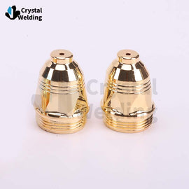P-80 Gas Plasma Cutting Nozzle P80 Copper Surface gilding Cutter Accessories Parts Plasma cutting spare parts