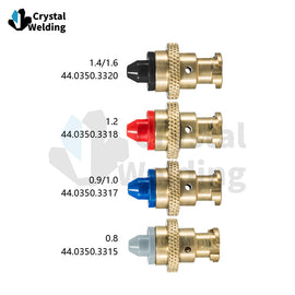 44.0350 series MTG/MTW Liner Clamping Piece 0.8-1.6mm for Fronius Torch