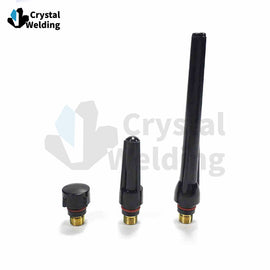 22PCS TIG welding accessories set WP-17/18/26 long back cap short back cap gas lens collet clear nozzle