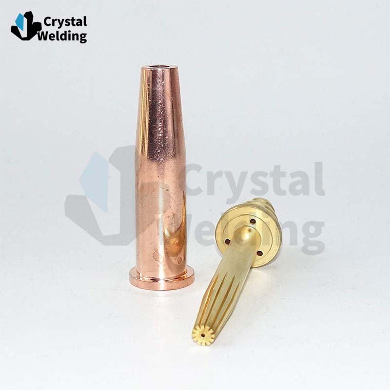Gas Cutting Nozzles, G1-A/G1-P Tips Optional, for Oxygen Acetylene/Propane Torches, Gas Cutting Machine Accessories