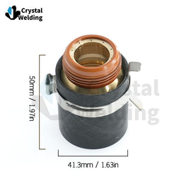 1PCS Powermax125 Duramax Lock Retaining Cap Copper Plasma Consumables 420156 for Welding Cutting Torch Application