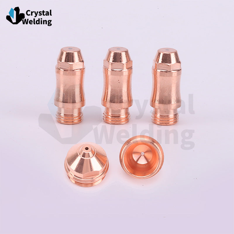 Plasma Torch Electrode Hc-1303 Electrode 331013 Nozzle Plasma Nozzle 332013 Protective Cap 333013 Plasma Torch Accessories Hc-1303 Plasma Parts Plasma Cutting Electrode 331013 Plasma Nozzle Plasma Protective Cap