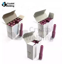 Load image into Gallery viewer, TIG WELDING ACCESSCORIES 10N series 10N48 10N47 10N46 ceramic nozzle For WP-18/17/26