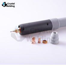 Load image into Gallery viewer, PT80 Auto Plasma Cutting Torch Head Welding Machine PT80 Straight Plasma Cutter Torch Body Plasma Cutting Hand