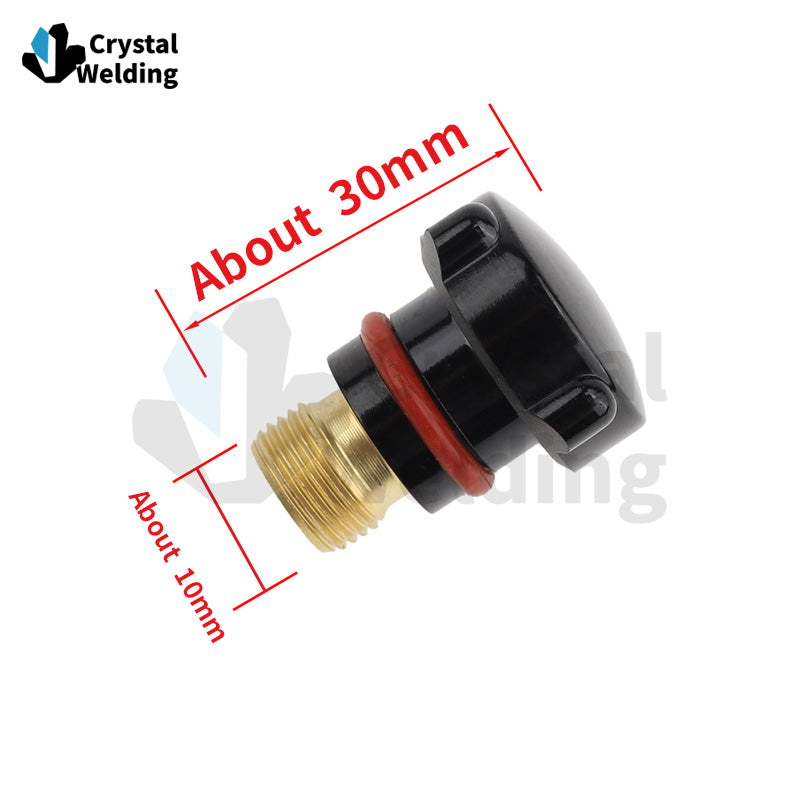 TIG welding accessories 57Y02 Long back cap 300M Med back cap 57Y04 Short back cap for WP17 WP18 WP26 water-cooled welding gun