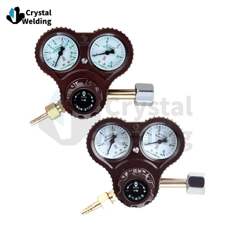 Sunrise Flashback - Protected Oxygen Acetylene Cutting Torch System with Meter and Leather Tube