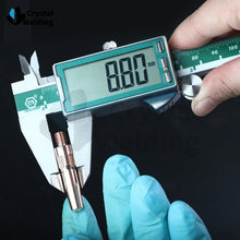 Load image into Gallery viewer, Copper MIG WELDING CONTACT TIP M6 45mm 45mm 0.8/1.0/1.21.4/1.6mm for 200A 350A 500A Torch