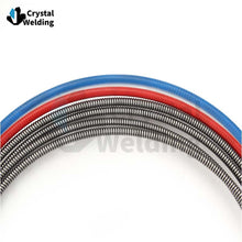 Load image into Gallery viewer, MIG Euro Steel Wire Liner Red Blue Copper Liners 1.0mm 1.2mm for Binzel Style MIG/Mag/CO2 Welding Gas Torch 24kd 36kd