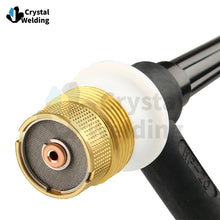 Load image into Gallery viewer, WP9 TIG Welding Torch Consumable, TIG Torch Gas Diffuser, Ceramic Nozzle with Mesh Screen, Gas Guide