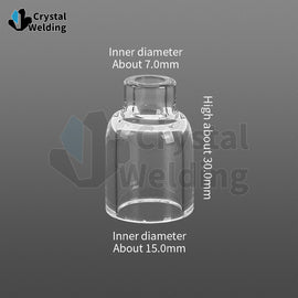 4# tig clear nozzle 53GQ High temperature resistant glass cover tig welding accesscories wp17/18/26 WP9/20