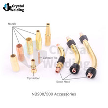 Load image into Gallery viewer, 200/300/400A Bernard-Style CO2 Gas-Shielded MIG Gun Set 5m Flexible Cable