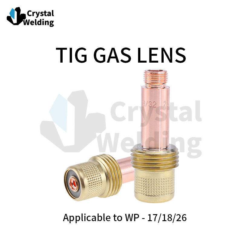 TIG Welding Torch Medium Gas Lens Collets Body 45V26 2.4mm 45V27 3.2mm 45V28 4.0mm For WP17 WP18 WP26 Welding Torch Accessories