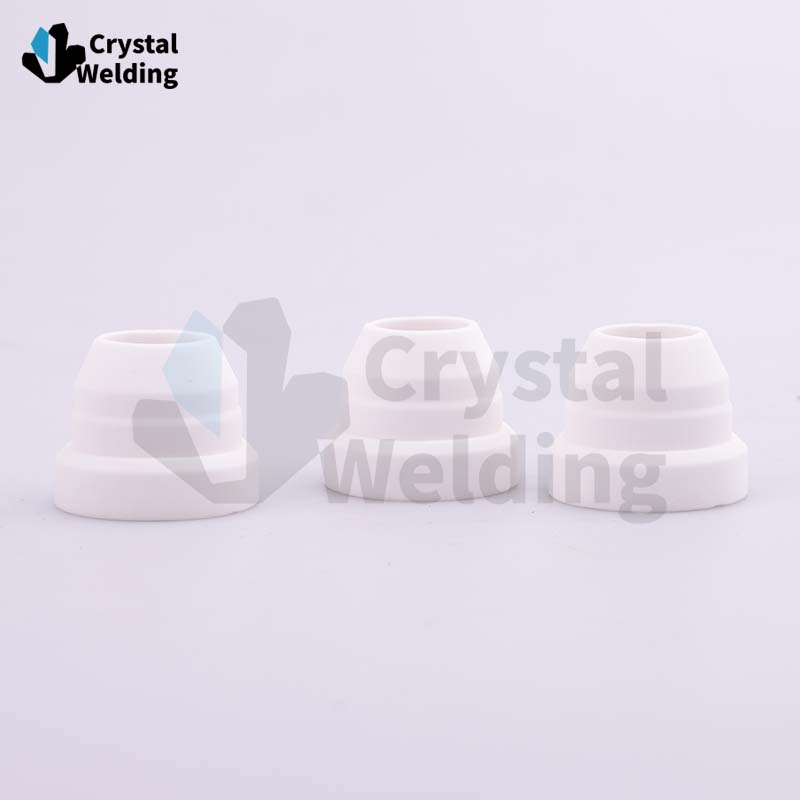 Plasma Cutting Consumable AG60 White Ceramic Protective Cover