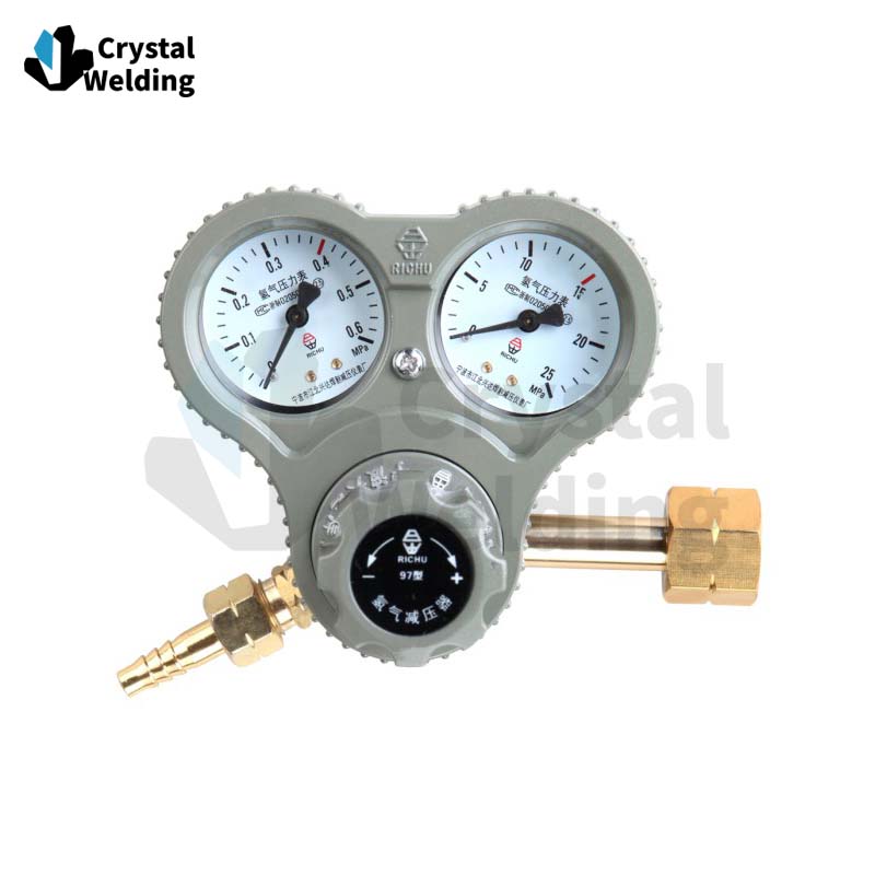 Sunrise Flashback - Protected Oxygen Acetylene Cutting Torch System with Meter and Leather Tube