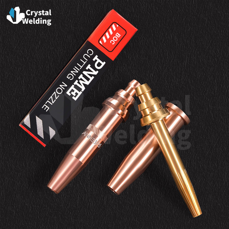 ANME-G02 Acetylene & PNME-G03 Propane Cutting Nozzle, Full Copper Tips (1/32, 3/64, 1/16, 1/8)