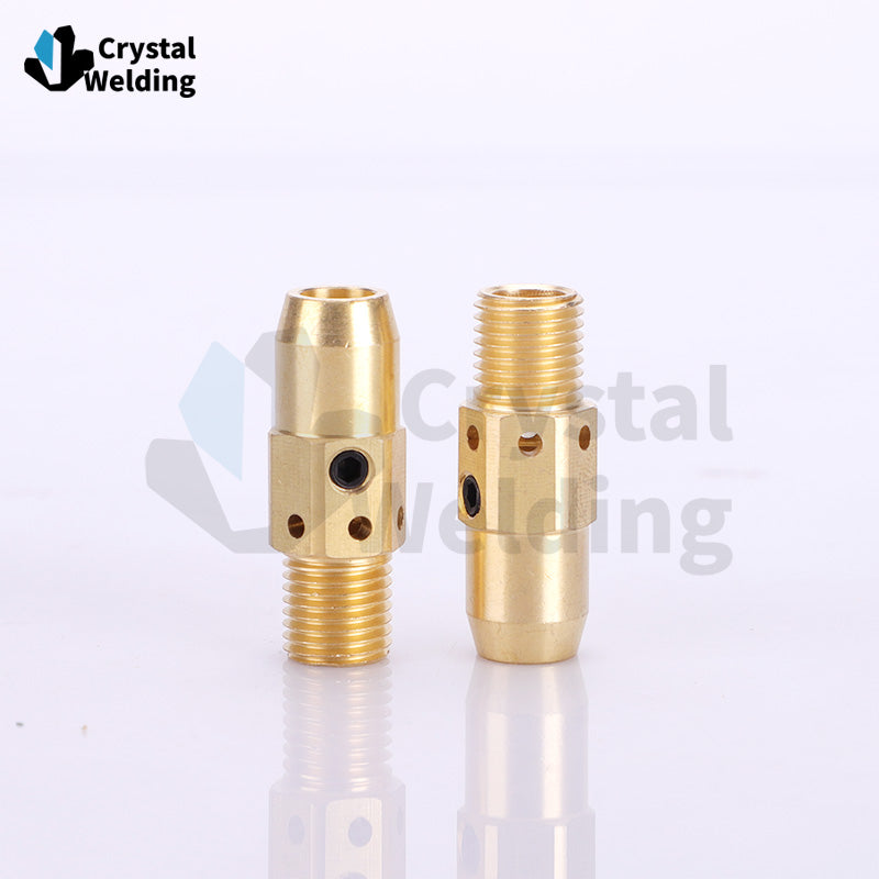 MIG Welding Accessory Brass 54A Gas Diffusers Welding Tip Holder Tweco Style Gas Diffuser Tip Holder 54A