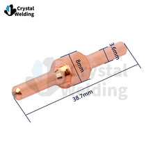 Load image into Gallery viewer, PT31 plasma cutting torch consumable nozzle electrode for plasma torch