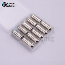 Load image into Gallery viewer, SG130 Nozzle &amp; Electrode Silver Brass Plasma Cutting Replacement Consumable
