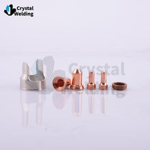 Load image into Gallery viewer, Plasma Cutting Consumables Kit PT-80 IPT-80 PTM-80 PT80 Electrode Tip Nozzle Swirl Ring Torch