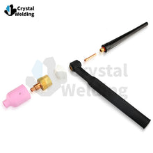 Load image into Gallery viewer, WP9 TIG Welding Torch Consumable, TIG Torch Gas Diffuser, Ceramic Nozzle with Mesh Screen, Gas Guide