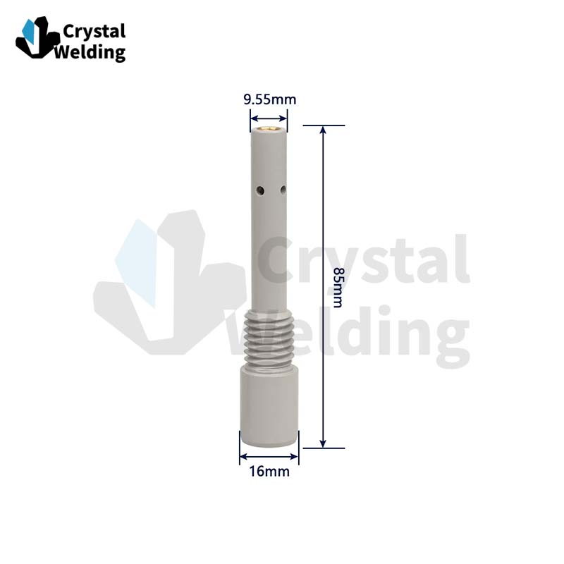 200A/350A/500A Universal Tip Holder Ceramic Coated Compatible with Lincoln/Miller