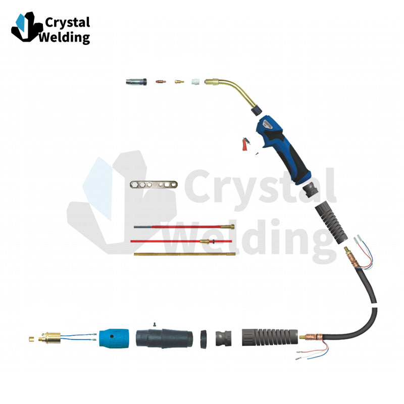 24KD Mig Welding Torch Mig Gun Gas Cooled Welding Torch